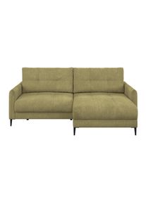 Ondega , Hellgr&uuml;n , Textil , F&uuml;llung: Schaumstoff , L-Form, einmalig seitenverkehrt montierbar , 221x142 cm , Bettkasten erh&auml;ltlich, R&uuml;cken echt ,