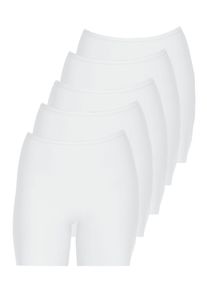 Pagenschl&uuml;pfer Nina von C. "5er Pack Langbeinschl&uuml;pfer Daily", Damen, Gr. 52, wei&szlig;, Obermaterial: 100% Baumwolle CO., Unterhosen Pagenschl&uuml;pfer