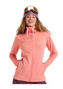 Fleecepullover ROXY "Vertere Full Zip", Damen, Gr. XL, coral chic, Obermaterial: 95% Polyester, 5% Elasthan., Sweatshirts Fleecepullover