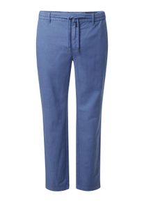 Chinohose Pierre Cardin "Pierre Cardin Chino Clemont", Herren, Gr. W33/L34, L&auml;nge 34, blau heaven, Obermaterial: 55% Leinen LI. 45% Baumwolle CO., regular fit, Hosen Chinohose, im regular fit