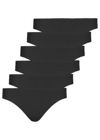 Jazz-Pants Slips Nina von C. "6er Pack Jazzpant Motion", Damen, Gr. 44, schwarz, Obermaterial: 95% Modal CMD. 5% Elasthan EL., Unterhosen Jazz-Pants Slips