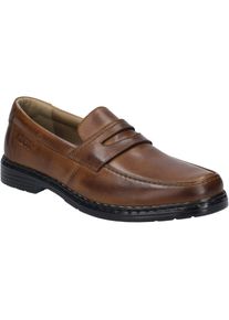 Slipper Josef Seibel "Alastair 06, cognac", Herren, Gr. 45, braun (cognac), Obermaterial: 100% Rindsleder Leather cow., Schuhe Slipper