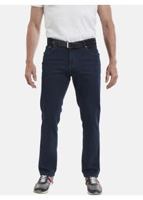 5-Pocket-Jeans Jan Vanderstorm "Tiefbundjeans JOEL", Herren, Gr. 72, N-Gr, dunkelblau, Obermaterial: 98% Baumwolle CO. 2% Elasthan EL., Jeans 5-Pocket-Jeans