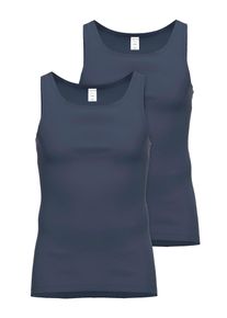 Unterhemd Ammann "2er Pack Unterhemd Day Classic", Herren, Gr. 7, N-Gr, nightblau, Obermaterial: 100% Baumwolle CO., Unterhemden Unterhemd