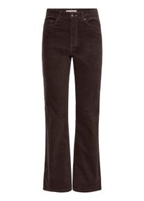 Stoffhose Pulz Jeans "Hose PZSALLY", Damen, Gr. 36, N-Gr, espresso, Obermaterial: 83% Baumwolle CO. 15% Viskose CV. 2% Elasthan EL., Hosen Stoffhose