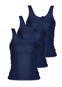 Achseltop Nina von C. "3er Pack Achseltop Light&Easy", Damen, Gr. 40, N-Gr, denim melange, Obermaterial: 95% Modal CMD. 5% Elasthan EL., Unterhemden Achseltop