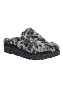 Hausschuh Josef Seibel "Carmaux 10, grau-multi", Damen, Gr. 42, grau (grau, multi), Obermaterial: 80% Rindsleder Leather cow. 20% Textilmaterial TEXMAT., Schuhe Hausschuh