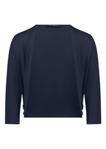 Shirtjacke Betty Barclay "Bolero-Jacke mit 3/4 Arm", Damen, Gr. 38, blau (dunkelblau), Obermaterial: 96% Viskose CV. 4% Elasthan EL., Shirts Shirtjacke
