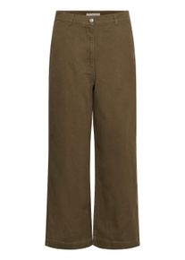 Stoffhose Soaked in Luxury "Casual Hose SLSanaga", Damen, Gr. XS, N-Gr, beech, Obermaterial: 100% Baumwolle CO., Hosen Stoffhose