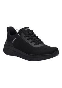 Sneaker Josef Seibel "Mitchell 15, black-black", Herren, Gr. 40, schwarz, schwarz, Obermaterial: 100% Textilmaterial TEXMAT., Schuhe Sneaker