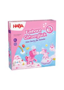 Spiel Haba "Einhorn Glitzergl&uuml;ck Eine Party f&uuml;r Rosalie", pink (bunt), Spiele, Kinder, Spiel