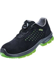 Sicherheitsschuh Atlas SCHUHE "SL 9205 XP Boa ESD" Gr. 43, schwarz (schwarz, gr&uuml;n), 43, Obermaterial: 100% Textilmaterial TEXMAT., Schuhe, Sicherheitsschuh