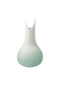 Dekovase Goebel "Vase Studio 8 Raindrop Mint 15 cm gr&uuml;n", gr&uuml;n, B:8cm H:15cm T:8cm &Oslash;:11cm, Vasen, Dekovase, Abwischbar