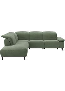 Ecksofa Musterring "MR 370, intelligenter Komfort im modernen Design", turtle, B:288cm H:83cm T:241cm, 94% Polyester, 6% Nylon, Sofas, Ecksofa, Optionale Relaxfunktion, flexible Kopfteile & klappbare Armlehnen