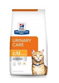Hill's Hill's PRESCRIPTION DIET Feline c/d Urinary Care Multicare Dry cat food Chicken 8 kg