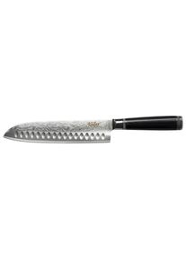Feinkost K&auml;fer K&auml;fer , Metall , Pakkaholz , 20.5 cm , rostfrei, ergonomischer Griff, extrem scharf, handgeschliffen ,
