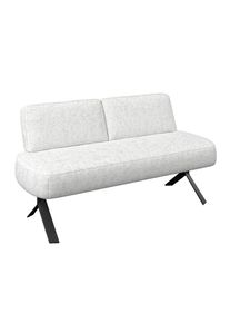 M&Ouml;BELIX M&ouml;belix , Wei&szlig; , Metall, Textil , 162x83x71 cm ,