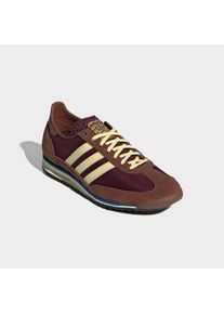 Sneaker adidas originals "SL 72 OG", Damen, Gr. 38,5, braun (maroon, almost gelb, preloved braun), Leder, Textil, Schuhe Sneaker