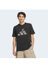 T-Shirt adidas Sportswear "M PHOTRK 3B T", Herren, Gr. S, schwarz, Obermaterial: 100% Baumwolle, Rundhals, Shirts T-Shirt, mit Rundhalsausschnitt, aus Baumwolle