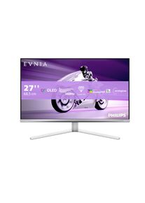 Philips OLED-Monitor "27M2N8500", Energieeffizienz: G, wei&szlig;, Monitore, H&ouml;he, Drehung, Neigung, OLED-Monitor