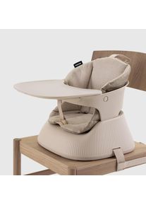P & B Hochstuhl, Wei&szlig;, Kunststoff, Textil, 35.2x27.7x34.4 cm, Bezug abnehmbar, Bezug waschbar, 3-Punkt-Gurt, Snacktablett, Babym&ouml;bel & Kinderm&ouml;bel, Babyzimmer, Hochst&uuml;hle