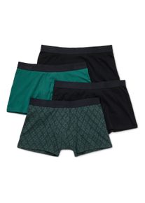 Tchibo - 4 f&eacute;rfi boxerals&oacute; - f&eacute;rfi - m&eacute;ret M/5 - fekete/paisley