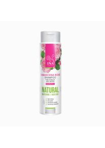INA Essentials term&eacute;szetes r&oacute;zs&aacute;s sampon sz&aacute;raz &eacute;s s&eacute;r&uuml;lt hajra &ndash; 200 ml