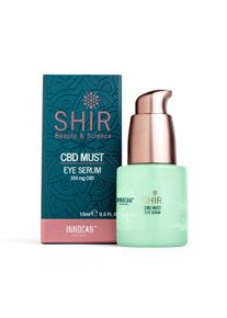 SHIR Beauty & Science CBD szemk&ouml;rny&eacute;k&aacute;pol&oacute; sz&eacute;rum duzzanat, s&ouml;t&eacute;t karik&aacute;k &eacute;s r&aacute;ncok ellen, 15 ml