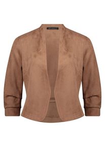 Peter Hahn Betty Barclay - Jacke, braun, Gr. 38, Kunstfaser
