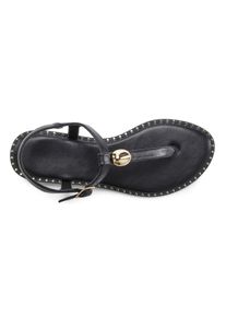 French Connection Dames sandalen in zwart ,maat 37, Witt, 100% Leer
