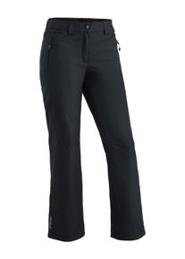 Skihose Maier Sports "Ronka", Damen, Gr. 76, Langgr&ouml;&szlig;en, schwarz, 100% Polyester, Hosen Skihose, Damen Schneehose, wind- und wasserdicht, 2 RV-Taschen, Regular Fit