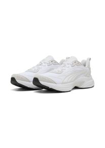 Sneaker Puma "SOFTRIDE ESCALATE", Damen, Gr. 42,5, wei&szlig; (Puma wei&szlig;, feather gray, Puma schwarz), Textil, unifarben, Schuhe Sneaker, f&uuml;r vielseitige Aktivit&auml;ten, atmungsaktives Obermaterial aus Textil