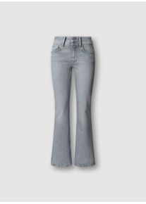 Straight-Jeans Pepe Jeans "VENUS", Damen, Gr. 28, L&auml;nge 30, grau (grau washed), Denim/Jeans, Obermaterial: 99% Baumwolle, 1% Elasthan, regular fit lang, Jeans Straight-Jeans, mit schmalem Bein