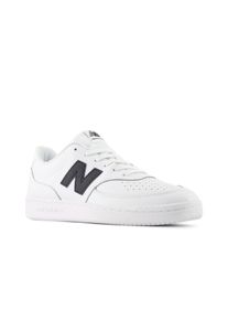 Sneaker New Balance "BB80", Damen, Gr. 46,5, 103 wei&szlig;, Leder, Schuhe Sneaker