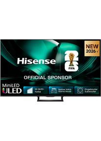 HISENSE QLED-Fernseher "85U7DSE", Energieeffizienz: D, schwarz, dunkelgrau, 85 &Prime;, Fernseher, QLED-Fernseher