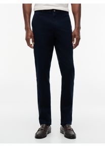 Chinohose Tommy Hilfiger "DENTON OPEN STRUCTURE", Herren, Gr. 33, L&auml;nge 30, desert sky, Twill, Obermaterial: 98% Baumwolle, 2% Elasthan, lang, Hosen Chinohose, mit Struktur