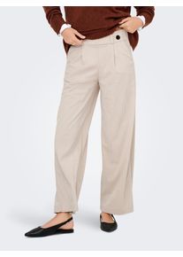 Jacqueline de Yong Cordhose JDY "JDYGEGGO CORD PANT JRS NOOS", Damen, Gr. XXL (44), L&auml;nge 32, pumice stone, Cord, Obermaterial: 100% Polyester, unifarben, loose fit lang, Hosen Cordhose, Polyester, loose fit