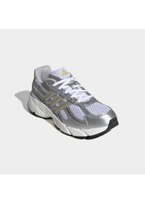Sneaker adidas Sportswear "TECHNOCHAOS 2000", Damen, Gr. 41, silber (cloud wei&szlig;, gold metallic, silber metallic), Synthetik, Textil, Schuhe Sneaker, inspiriert vom Design des adistar control
