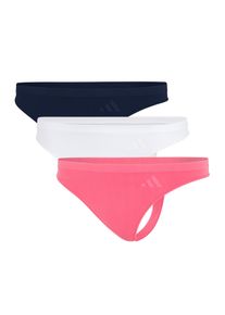 String adidas Sportswear "Sport Active Seamless", Damen, Gr. M, bunt (904, sonstiges), Single Jersey, Obermaterial: 87% Polyamid, 13% Elasthan, k&ouml;rpernah, Unterhosen String, nahtlos, elastisch, weich, bequem, Multipack