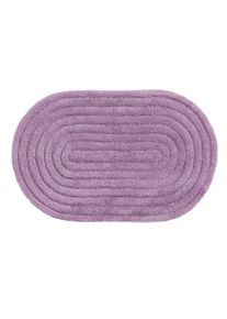 benuta Pop Kylpyhuonematto Nia Violetti 70x120 cm Violetti Geometrinen,Yksiv&auml;rinen
