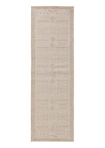 benuta Nest Sis&auml;- ja ulkomatonta Bronco Kerma 80x250 cm Kerma Geometrinen