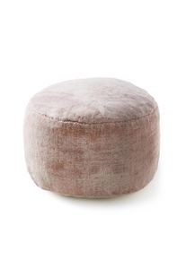 benuta Pure Pouf Nova Vaaleanpunainen 55x55x30 cm Vaaleanpunainen Yksiv&auml;rinen