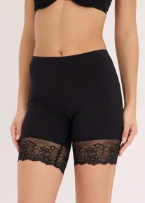 Feinstrumpfleggings bonprix, Damen, Gr. 40/42 (M), schwarz, Obermaterial: 82% Polyamid, 18% Elasthan, Strumpfhosen Feinstrumpfleggings, verschiedene Gr&ouml;&szlig;en von S bis 4XL, aus Polyamid und Elasthan
