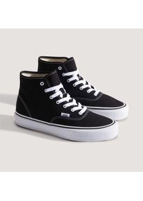 Sneaker Vans "Authentic Hi 2.0", Damen, Gr. 39, 6bt, schwarz, true wei&szlig;, Textil, Schuhe Sneaker