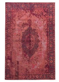 benuta Pop Lankakudottu matto Tosca Punainen 75x165 cm Punainen Vintage