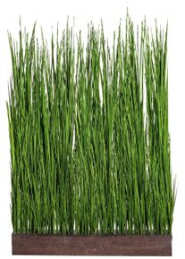 Kunstgras Creativ green "Gras Raumteiler", gr&uuml;n, B:92cm H:150cm T:10cm, Kunststoff, Kunstpflanzen, Kunstgras