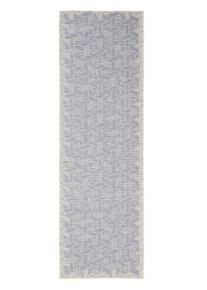 benuta Nest Sis&auml;- ja ulkomatonta Bronco Tummansininen 80x250 cm Tummansininen Geometrinen