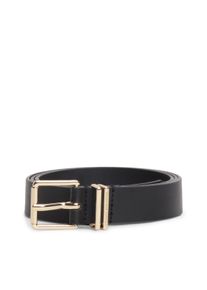 Lederg&uuml;rtel Tommy Hilfiger "TH SQUARE", Damen, Gr. 85, schwarz, Rindsleder, G&uuml;rtel Lederg&uuml;rtel