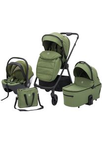 Kombi-Kinderwagen fillikid "Lion", Baby, forest gr&uuml;n, Aluminium, Kinderwagen Kombi-Kinderwagen