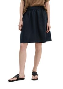 Marc O'Polo A-Linien-Rock MARC O'POLO, Damen, Gr. 34, deep night blau, Web, Obermaterial: 100% Leinen, A-Linie knieumspielend, R&ouml;cke A-Linien-Rock, flared mit elastischem Bund